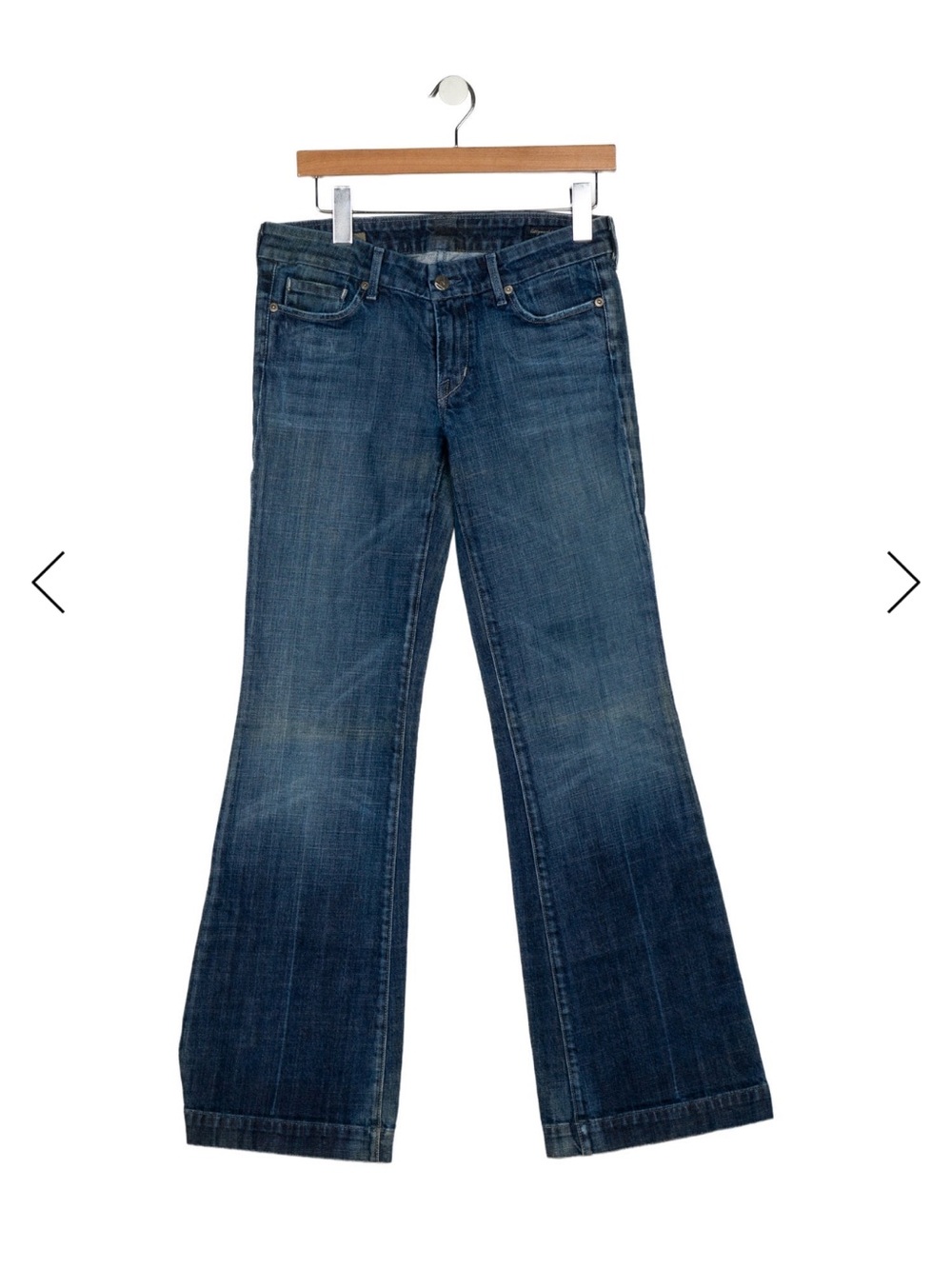 Citizens Of Humanity Dark Blue Flare Jeans